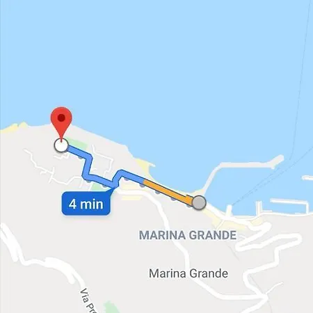 Apartmán La Scogliera Capri